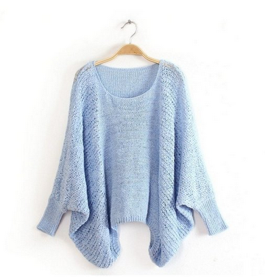 Oversized Relaxed Fit Sweater For Girls on Luulla